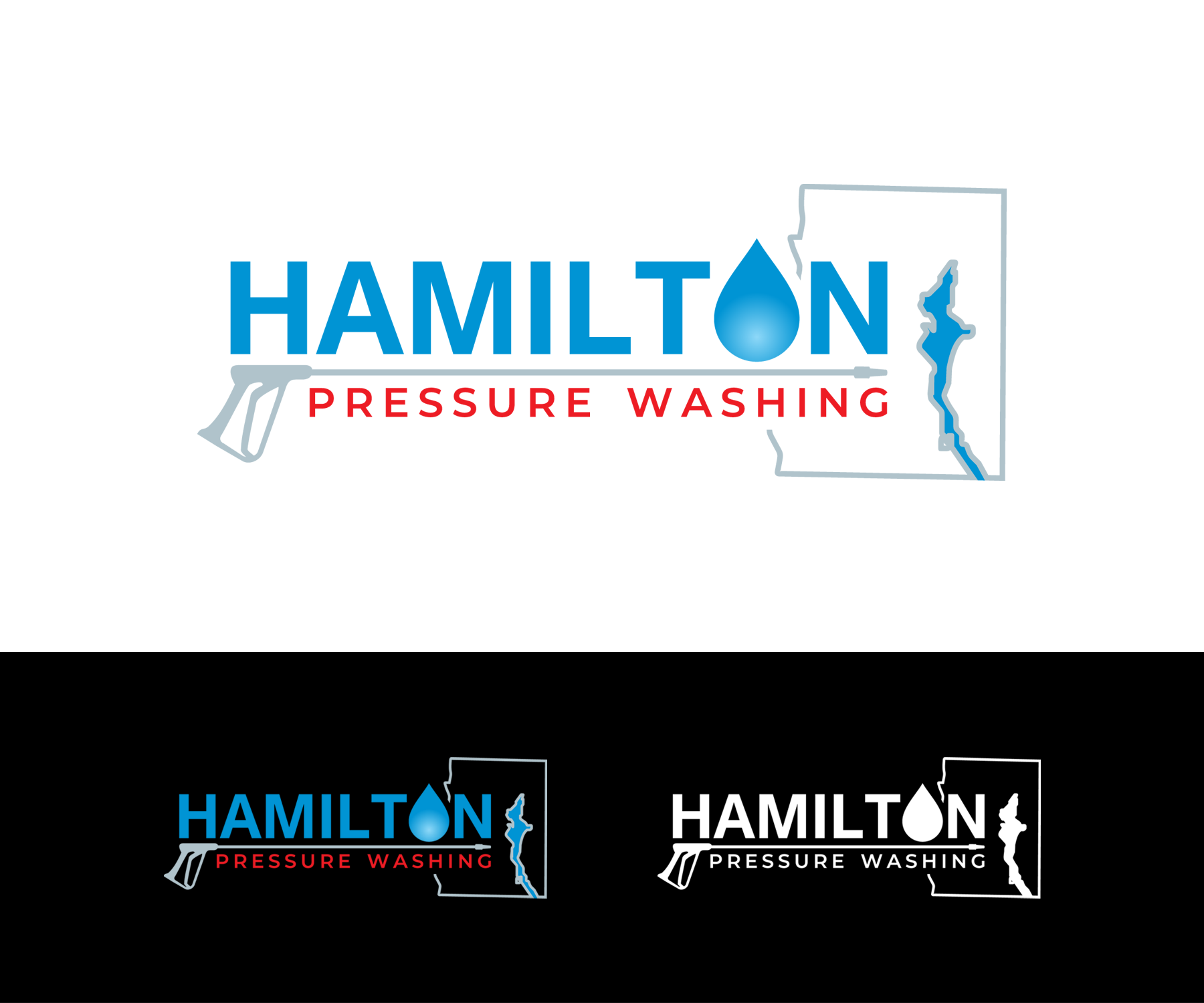 Logo-Design von Edi Wibowo für Hamilton pressure washing  | Design #30826152