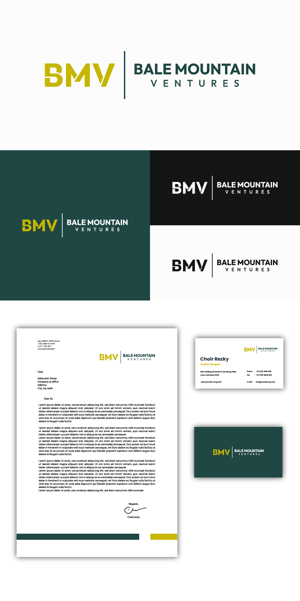 Diseño de Logo por Choiresia.id para Bale Mountain Ventures  | Diseño #30805821
