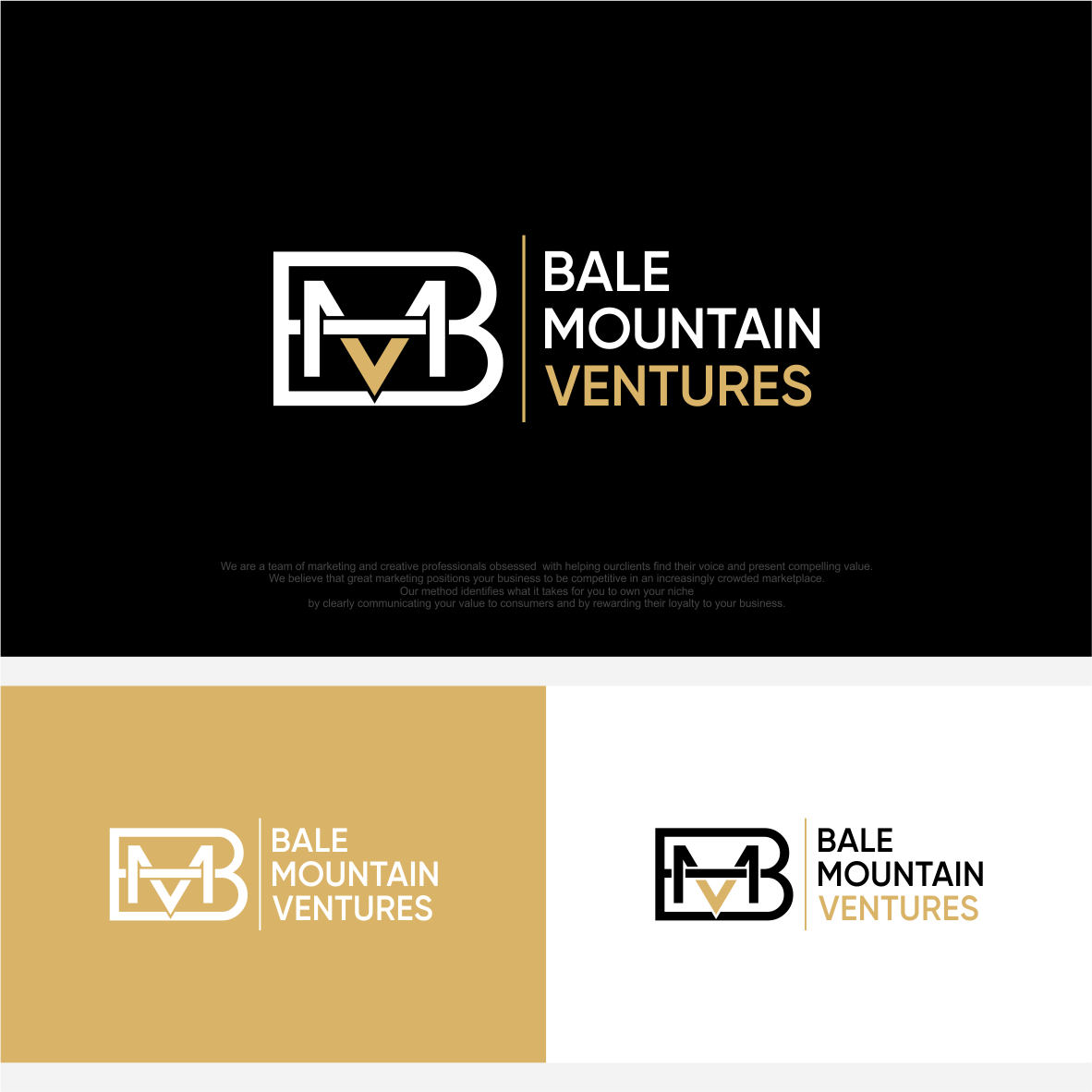 Logo Design by vintana for Bale Mountain Ventures  | Design #30834179