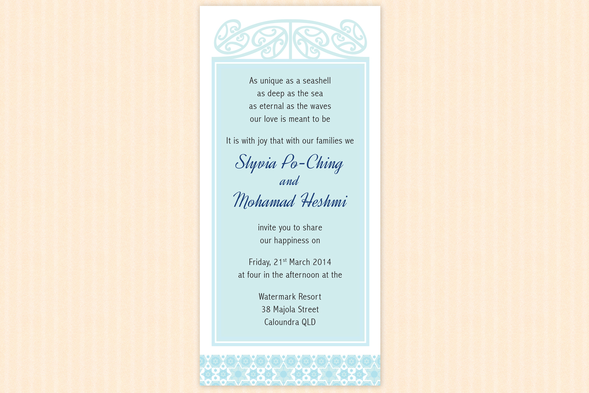 Invitation Design by vaby87 for this project | Design #3096804