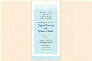 Invitation Design by vaby87 for this project | Design: #3096981