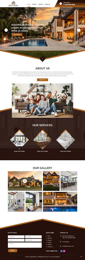 Web Design by pb for this project | Design #30815355