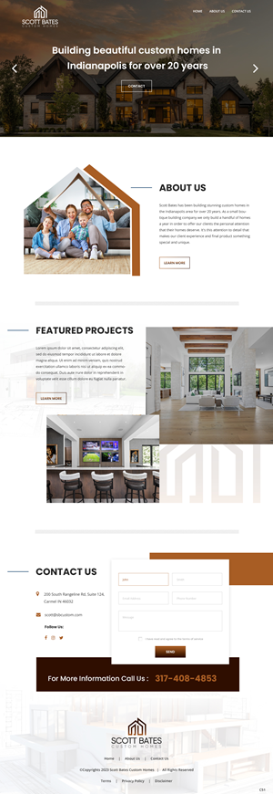 Web Design par pb pour ce projet | Design : #30815362