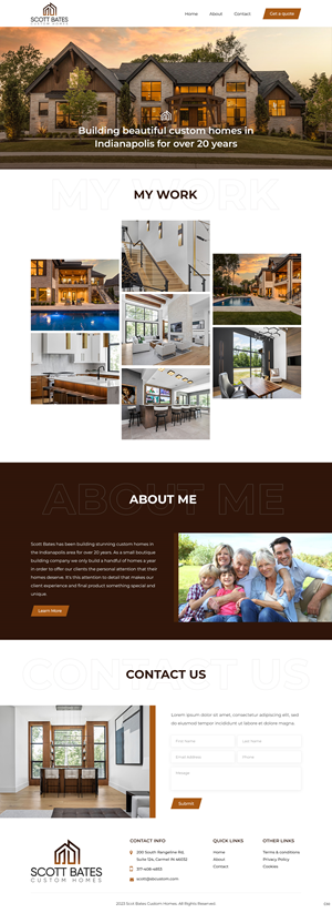 Web Design par pb pour ce projet | Design : #30815363