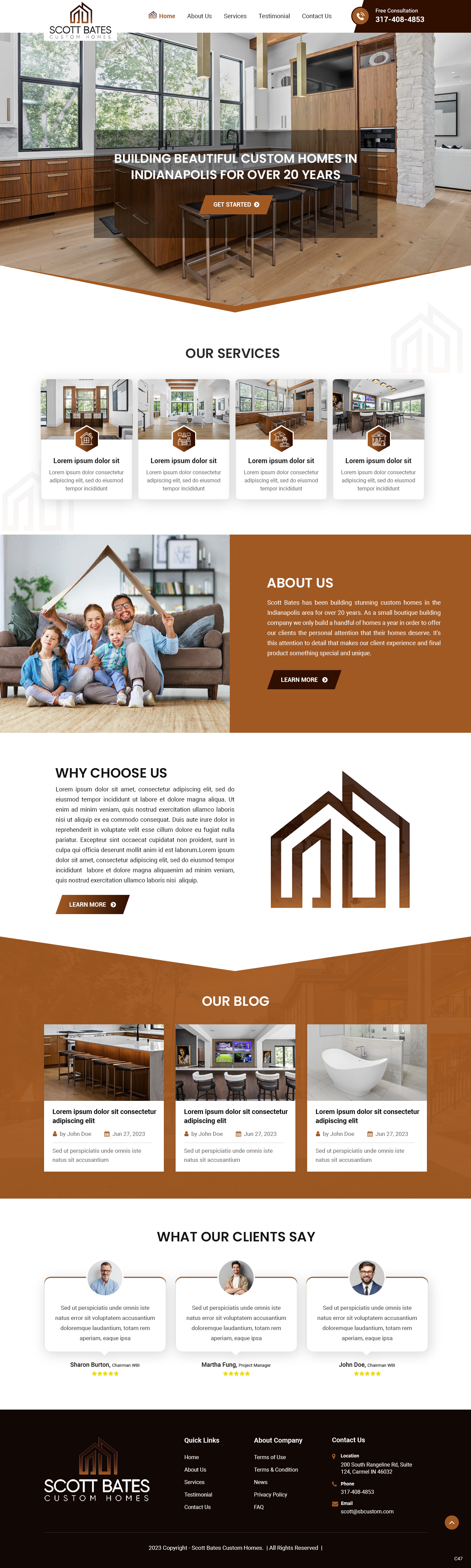 Web Design by pb for this project | Design #30815364
