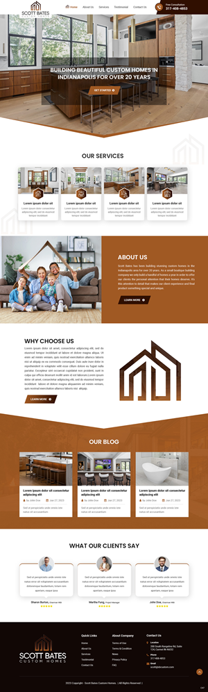Web Design par pb pour ce projet | Design : #30815364