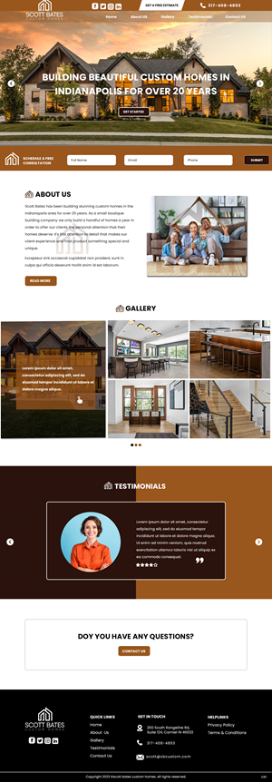 Web Design par pb pour ce projet | Design : #30815373
