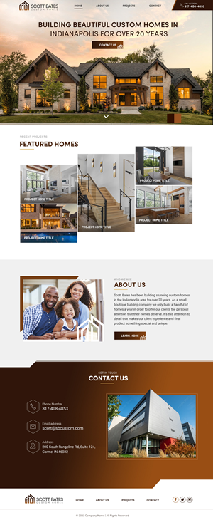 Web Design par pb pour ce projet | Design : #30815377