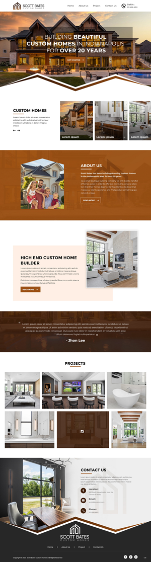 Web Design par pb pour ce projet | Design : #30821255