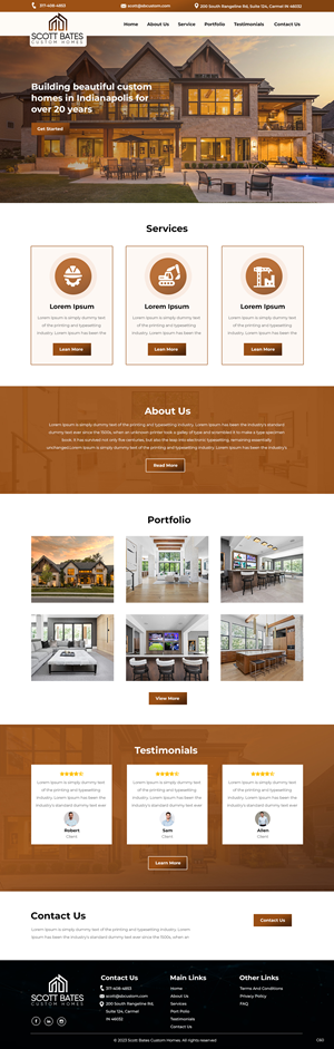 Web Design par pb pour ce projet | Design : #30821260