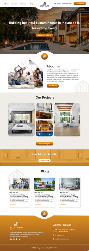 Web Design par pb pour ce projet | Design : #30821261