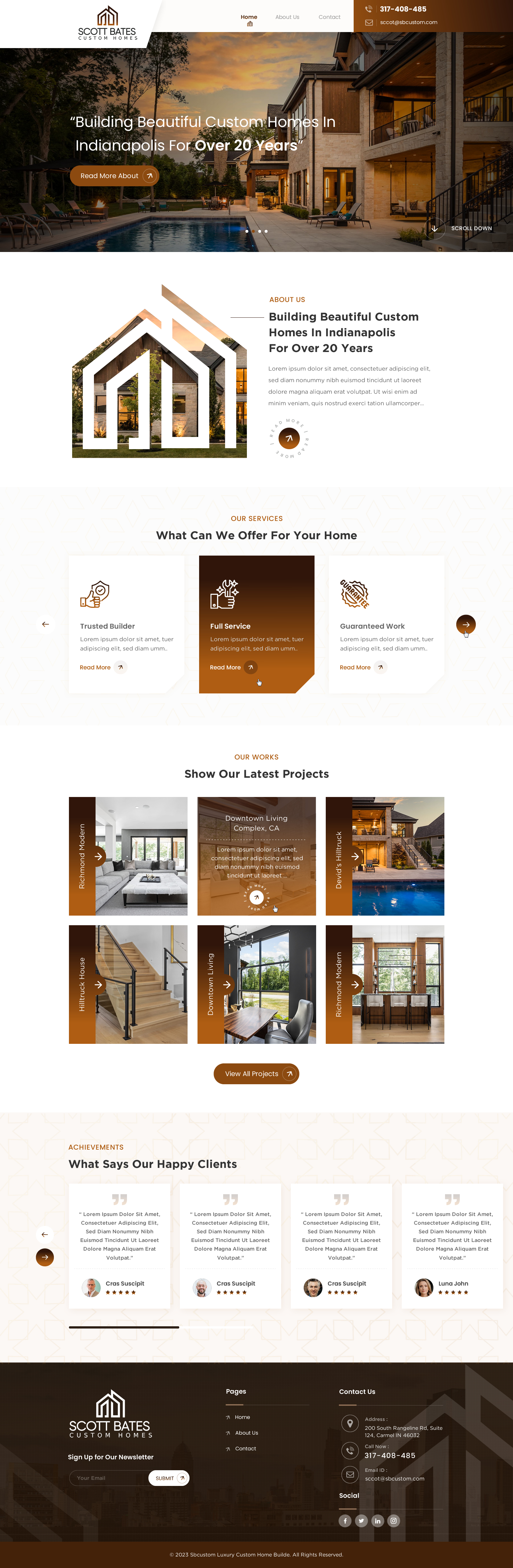 Web Design by Sbss for this project | Design #30814089