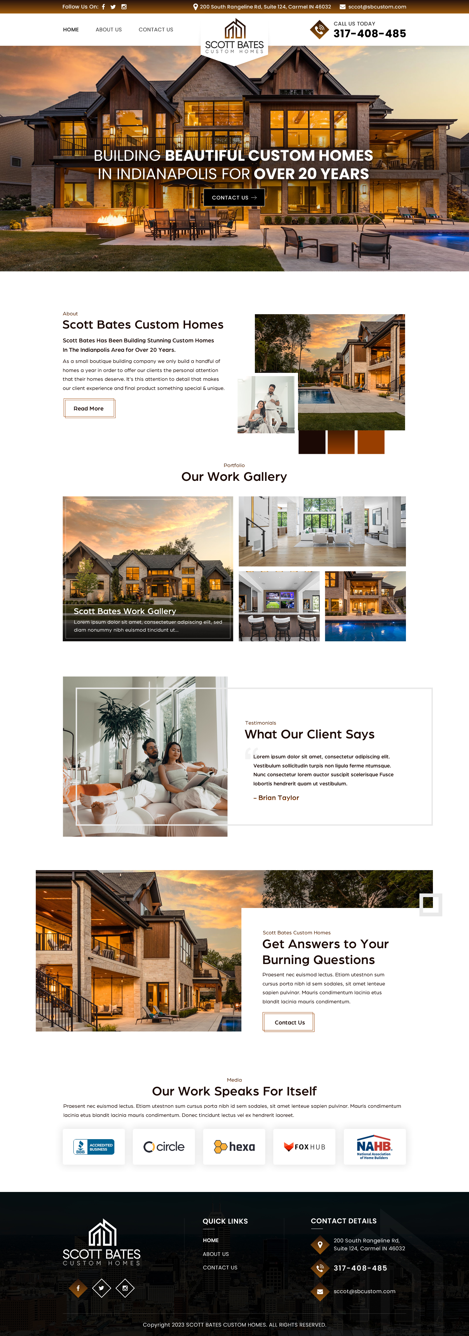Web Design by Sbss for this project | Design #30815475
