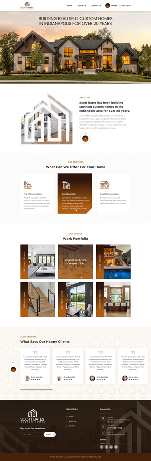 Web Design par Sbss pour ce projet | Design : #30823933