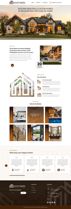 Web Design par Sbss pour ce projet | Design : #30828503
