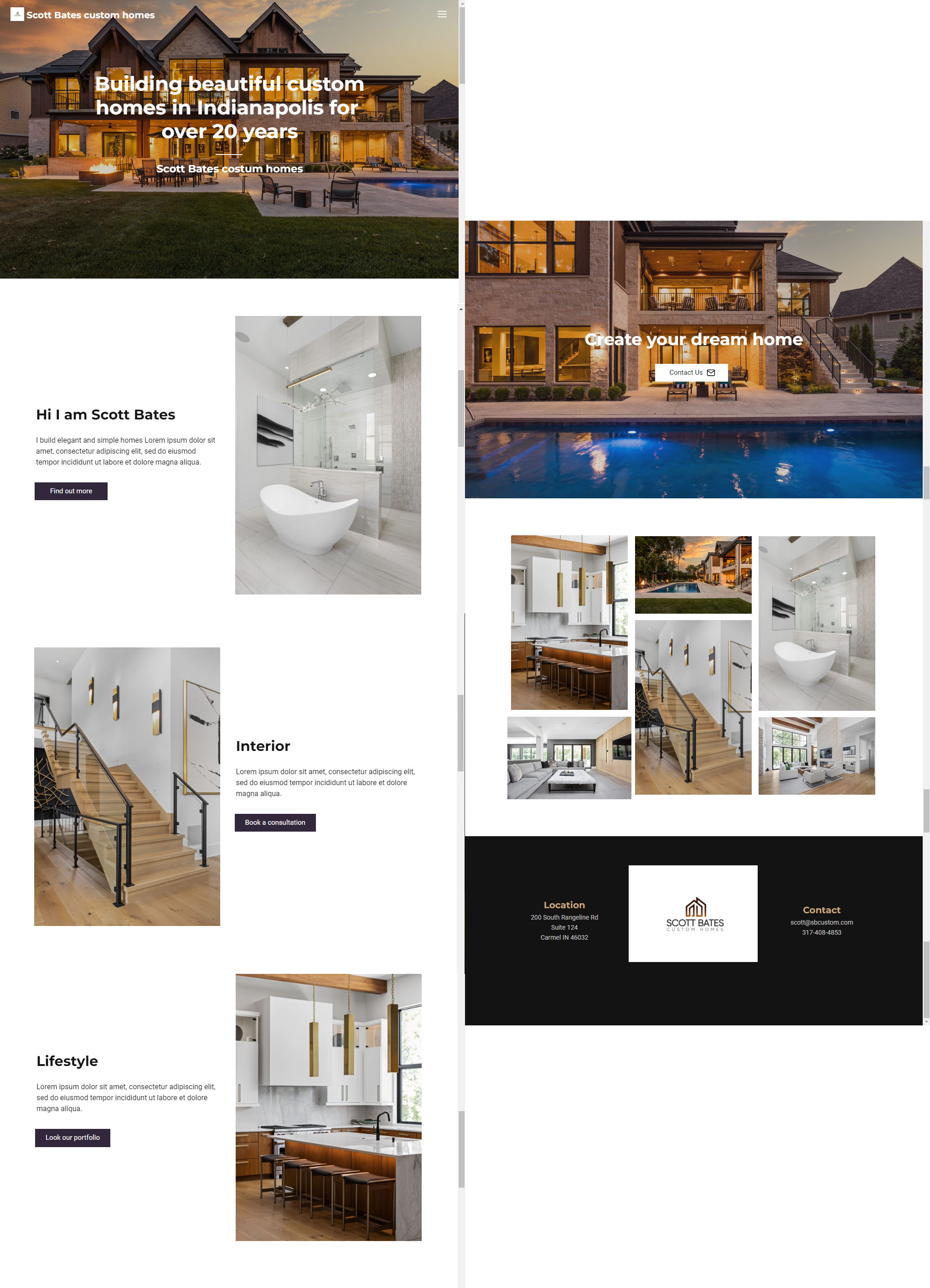 Web Design by Jeff Sim for this project | Design #30813903