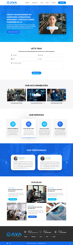 Diseño Web por pb para este proyecto | Diseño: #30815328