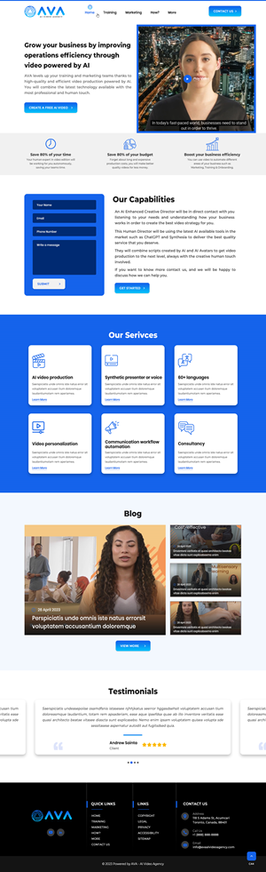 Web Design by pb for this project | Design: #30815331