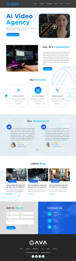 Web Design by pb for this project | Design: #30815337