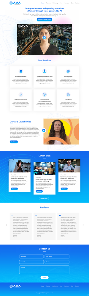 Web Design by pb for this project | Design: #30815339