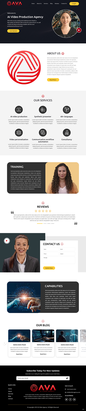 Web Design by pb for this project | Design: #30821205