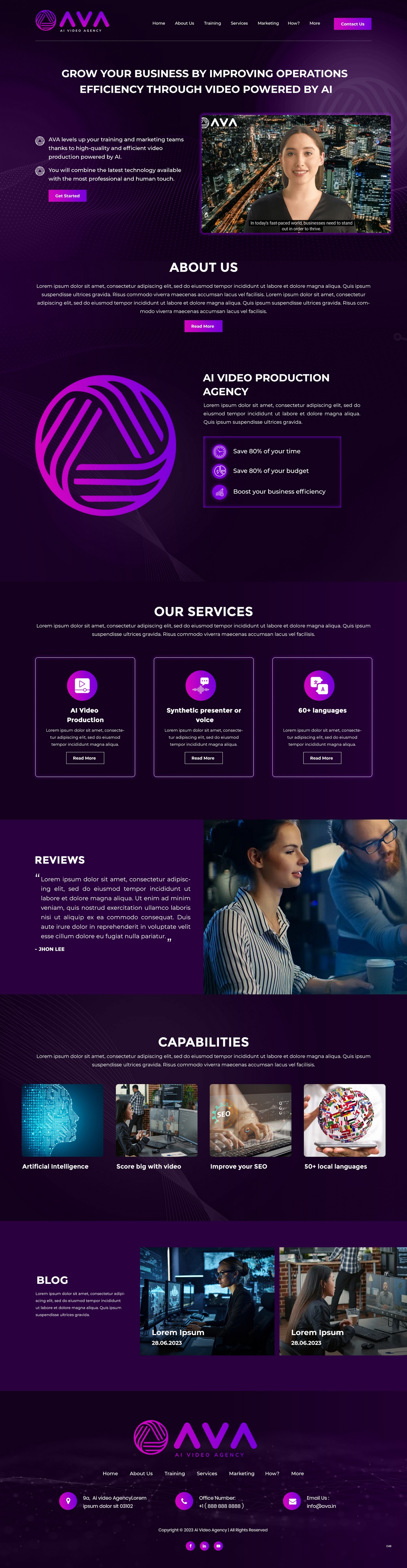 Web Design by pb for this project | Design #30821206
