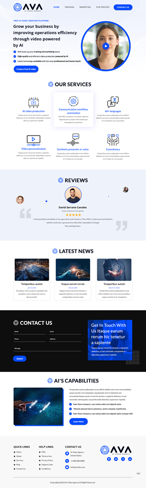 Web Design by pb for this project | Design: #30821207