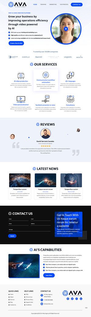 Web Design by pb for this project | Design: #30830759