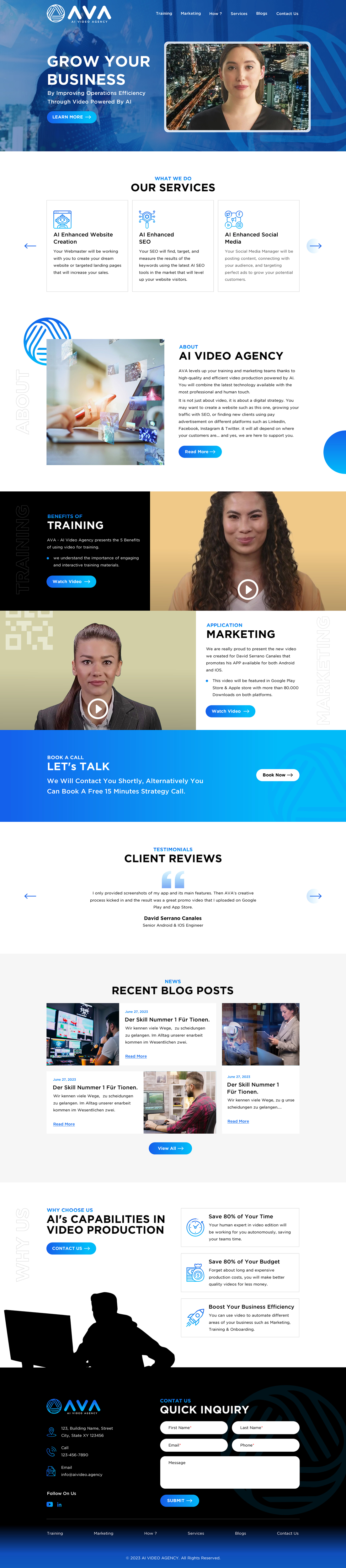 Web Design by Sbss for this project | Design #30814020