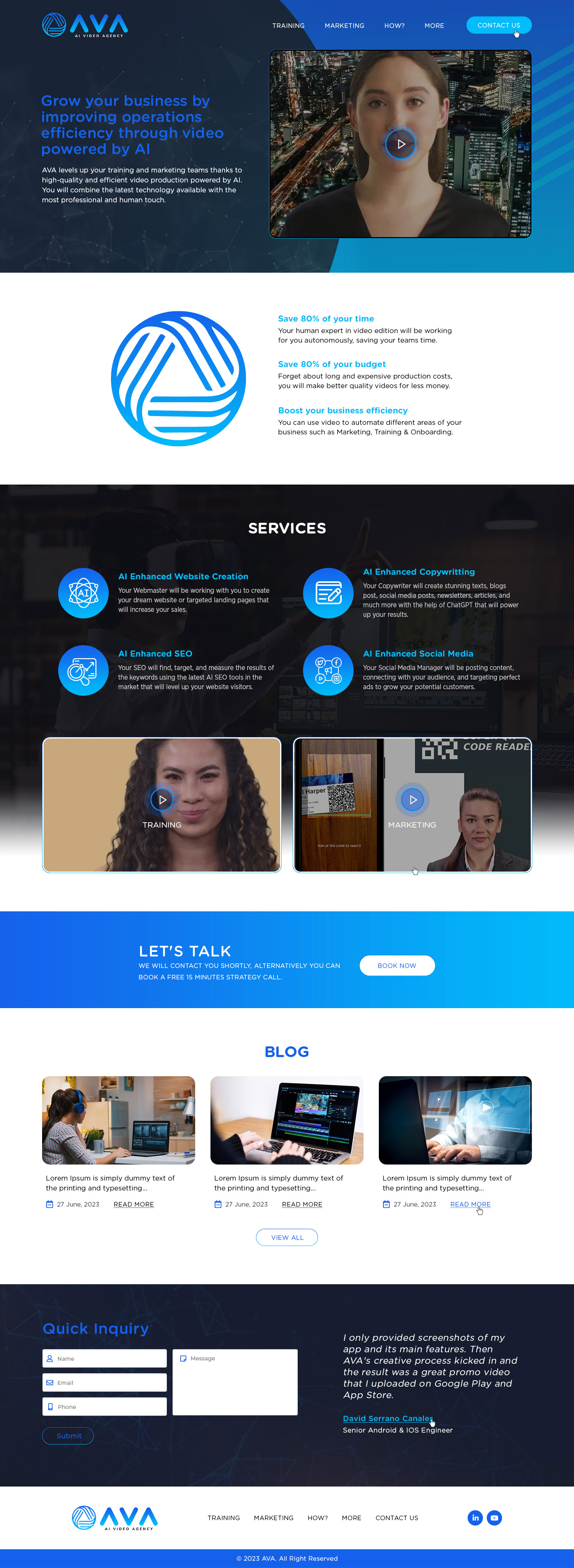 Web Design by Ved Web Services for this project | Design #30820003
