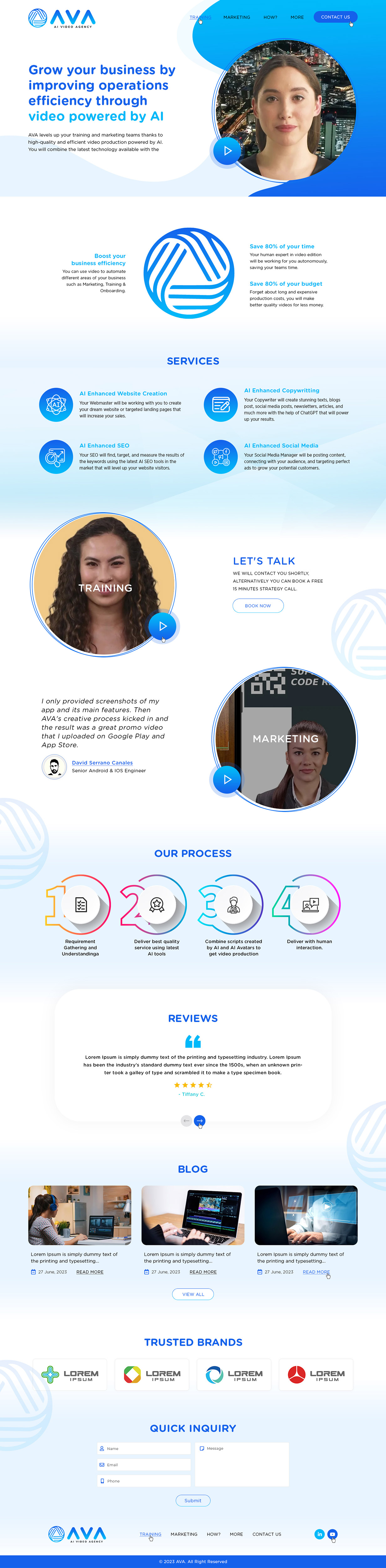 Web Design by Ved Web Services for this project | Design #30829139