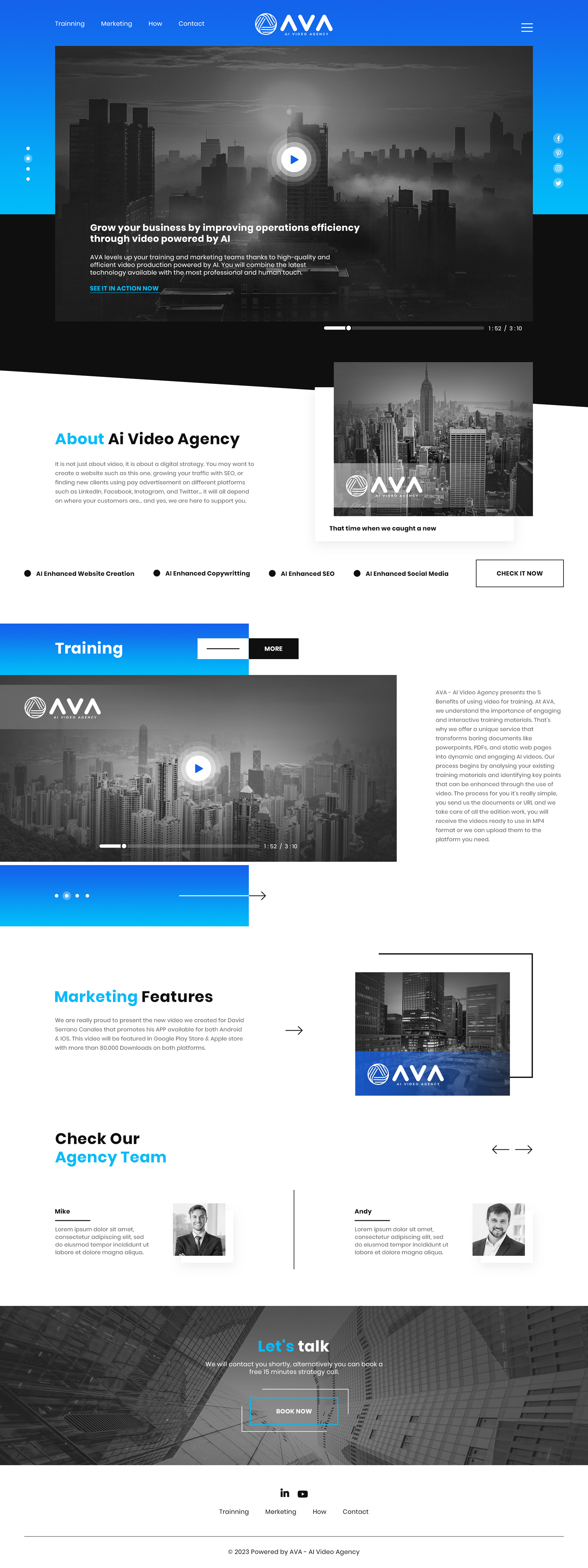 Web Design by creative.bugs for this project | Design #30823512