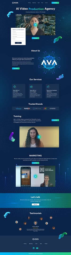 Web Design by creative.bugs for this project | Design: #30824570
