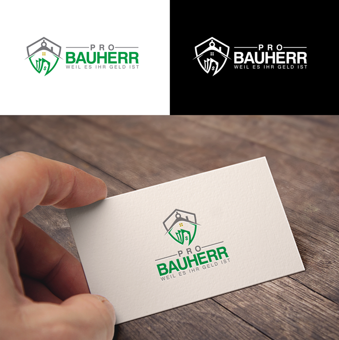 Logo Design by RA-bica for Pro Bauherr GmbH | Design #30814544