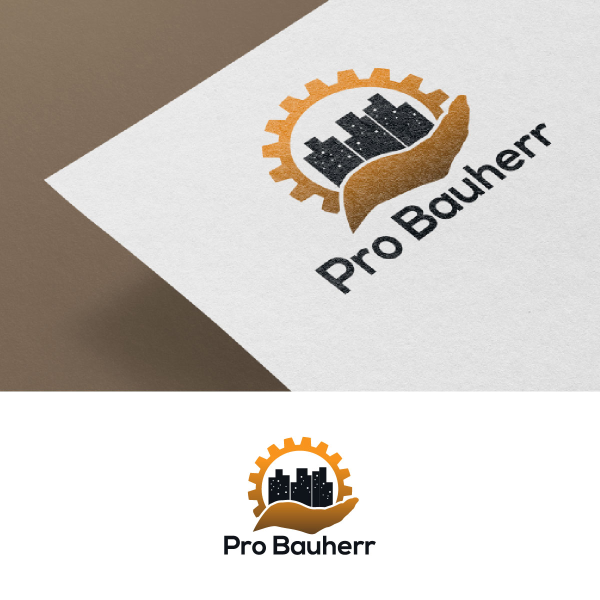 Logo Design by fly  design for Pro Bauherr GmbH | Design #30814187