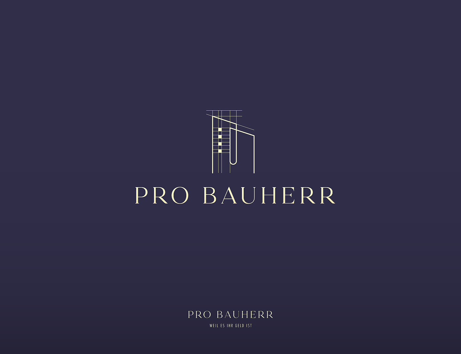 Logo-Design von Sofia Pereira für Pro Bauherr GmbH | Design #30814428