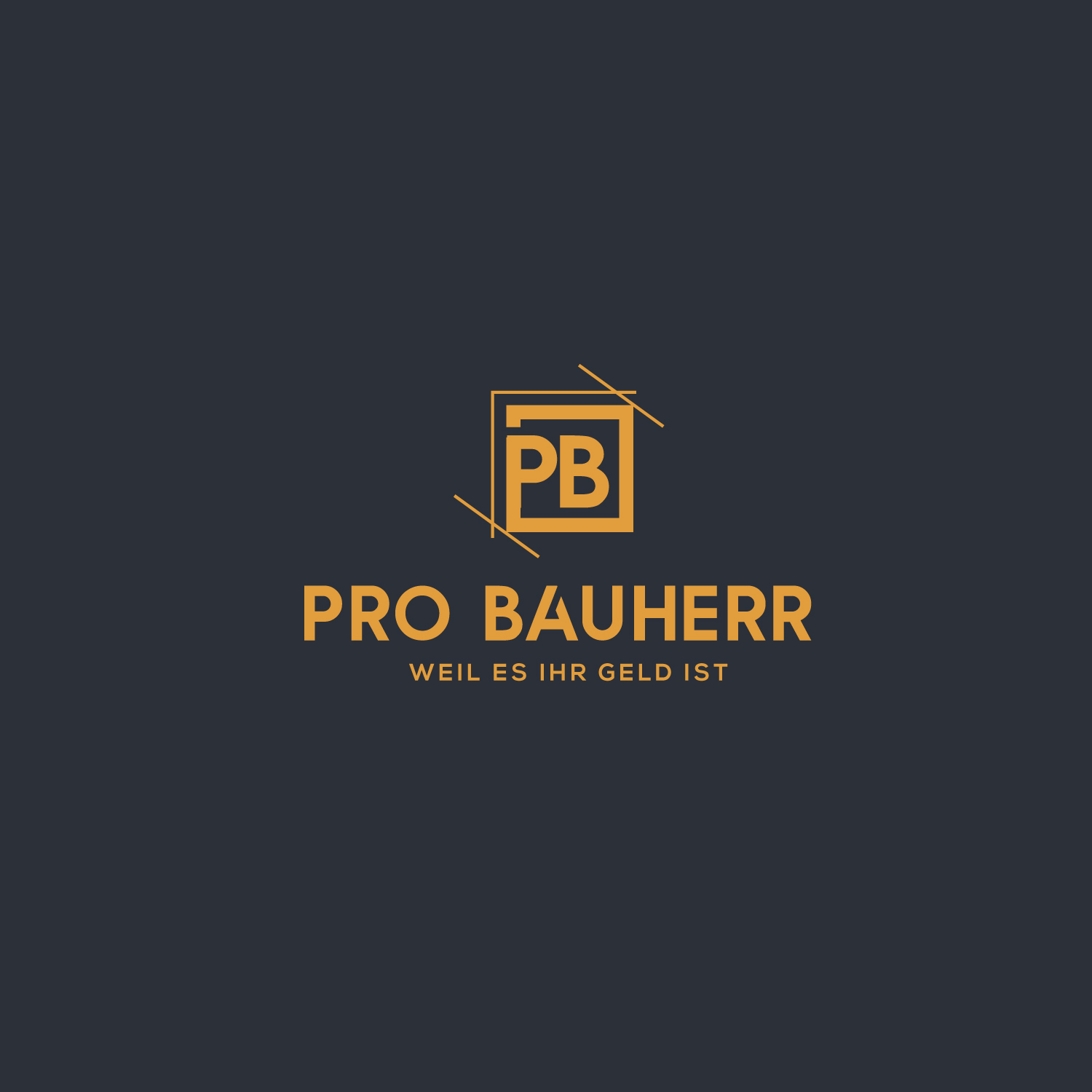 Logo-Design von geni für Pro Bauherr GmbH | Design #30820000