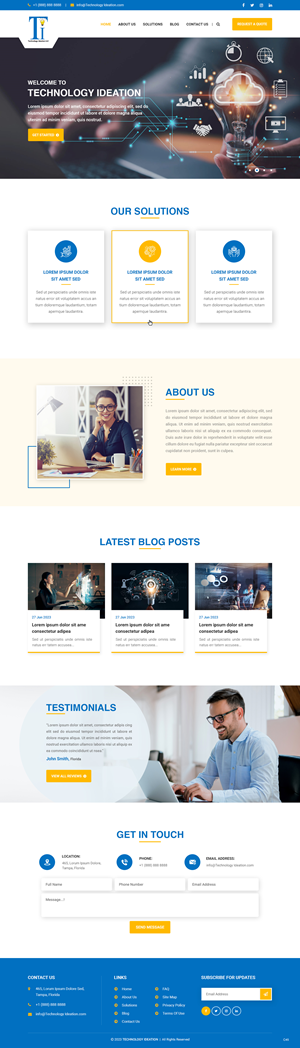Web Design by pb for this project | Design: #30815383