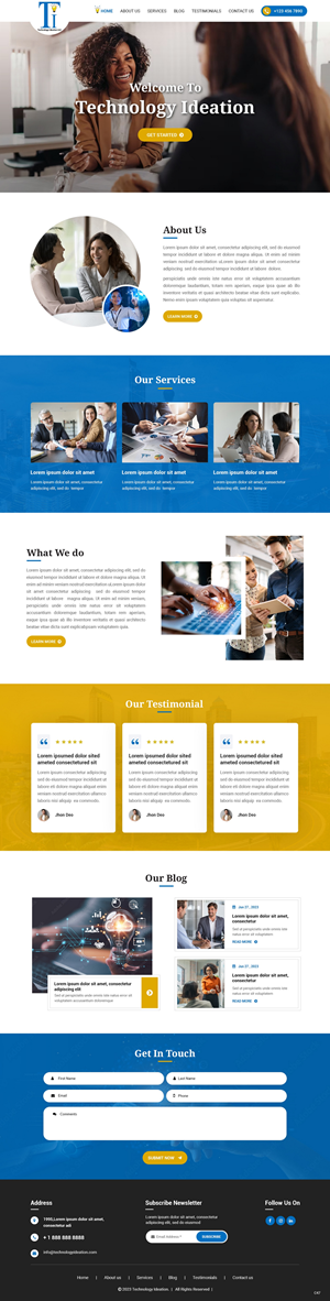 Web Design by pb for this project | Design: #30815384