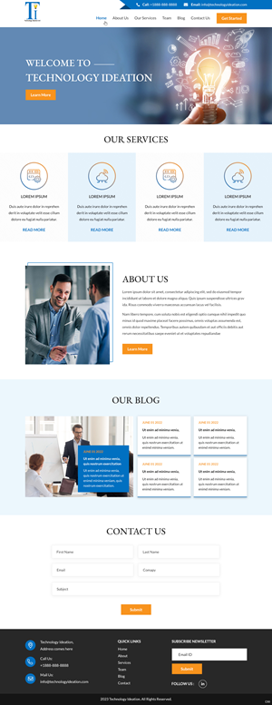 Web Design by pb for this project | Design: #30815388