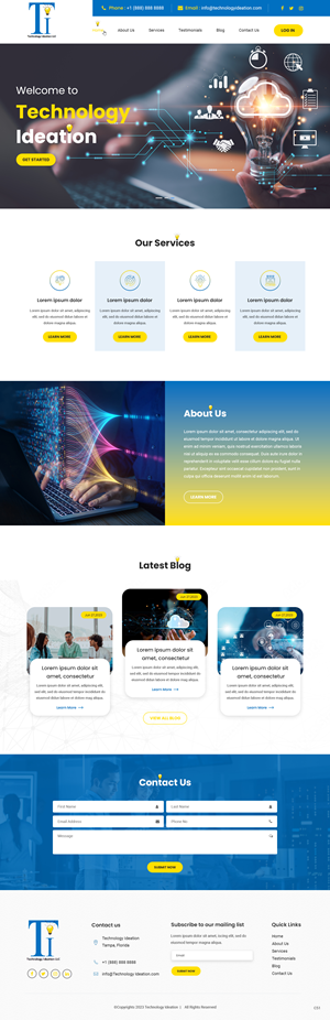 Web Design by pb for this project | Design: #30815390