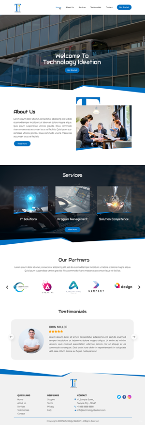 Web Design by pb for this project | Design: #30815391