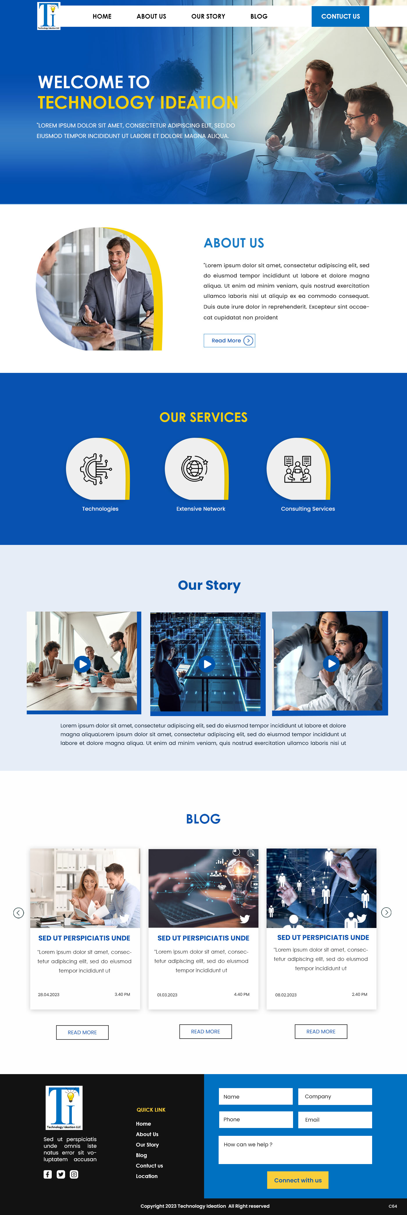 Web Design by pb for this project | Design #30815395