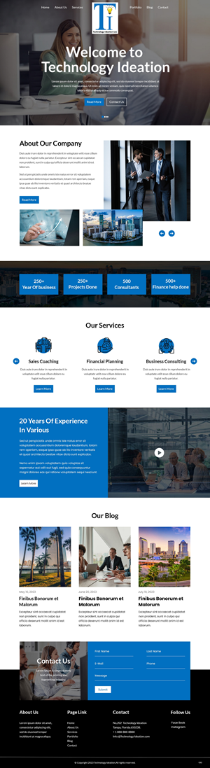 Web Design by pb for this project | Design: #30815396