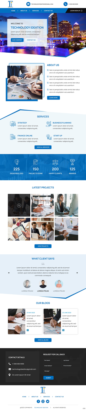 Web Design by pb for this project | Design: #30815397