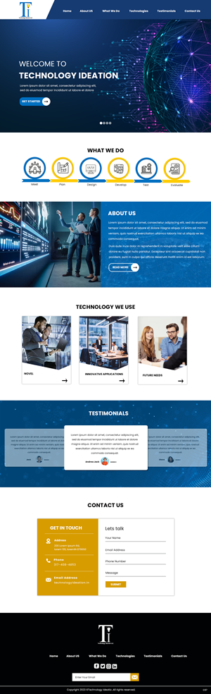 Web Design by pb for this project | Design: #30815398