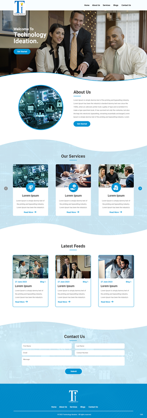 Web Design by pb for this project | Design: #30821266