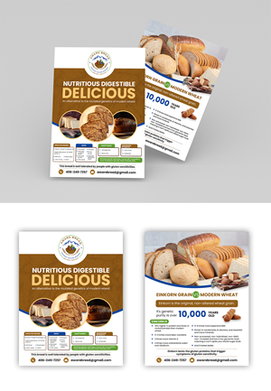 Design de Flyer par debdesign pour Aware Bread | Design : #30812698
