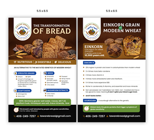 Flyer Design by debdesign for Aware Bread | Design: #30853222