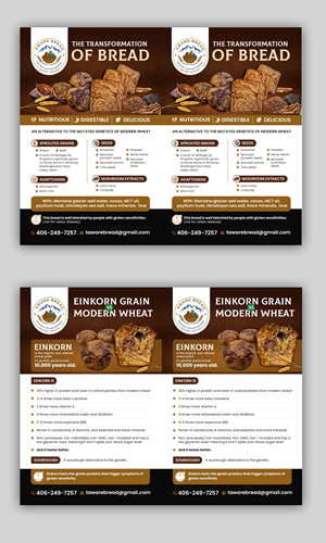Flyer Design by debdesign for Aware Bread | Design: #30860293